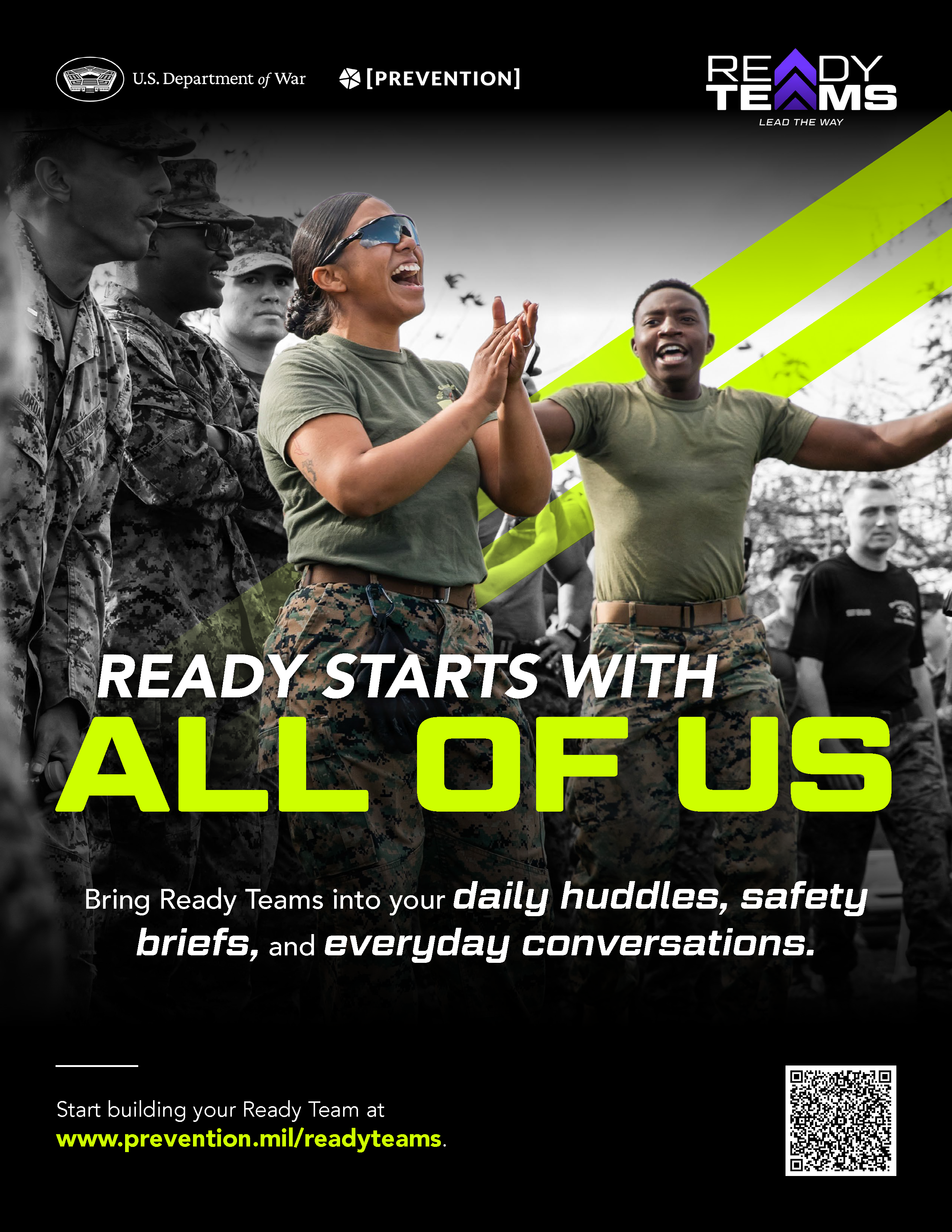 Ready Starts With All of Us flyer