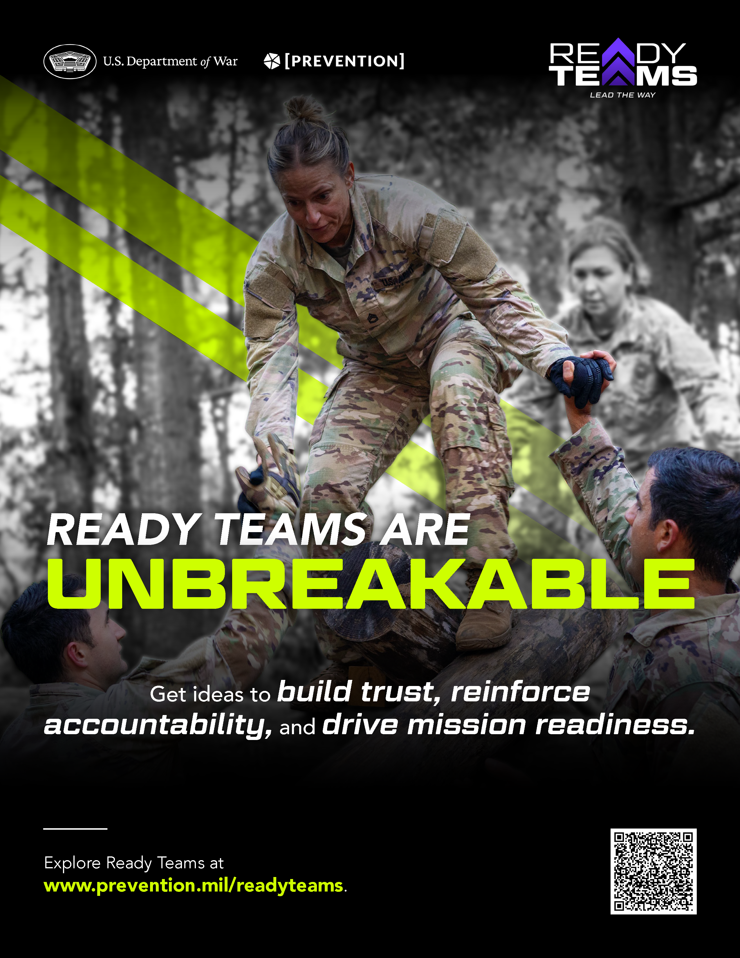 Ready Teams Are Unbreakable flyer